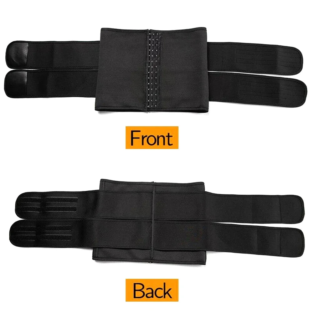 1PCS Women Men Waist Trainer Belt Tummy Control Workout Waist Cincher Sauna Sweat Girdle Sport Waist Trimmer Slim Belly Band