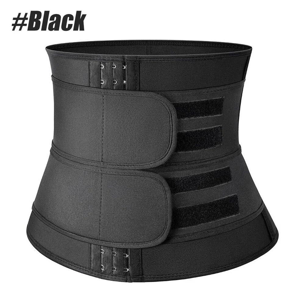 1PCS Women Men Waist Trainer Belt Tummy Control Workout Waist Cincher Sauna Sweat Girdle Sport Waist Trimmer Slim Belly Band